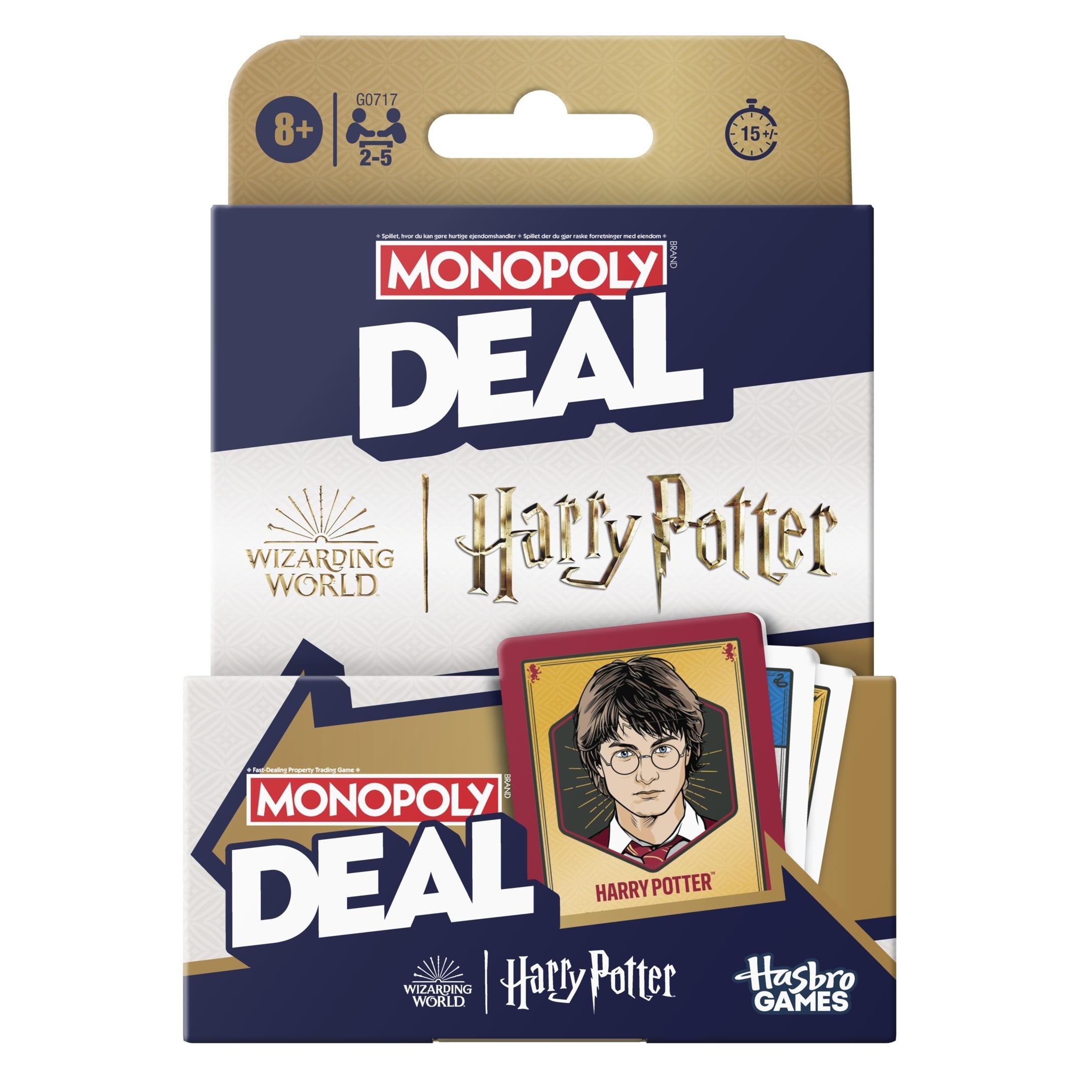 Hasbro Monopoly Deal Harry Potter DK/NO (Dänisch, Norwegisch) (342-0717189)