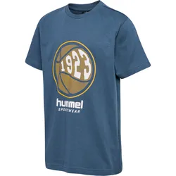HUMMEL Hummel hmlLEO T-Shirt Kinder bering sea 104