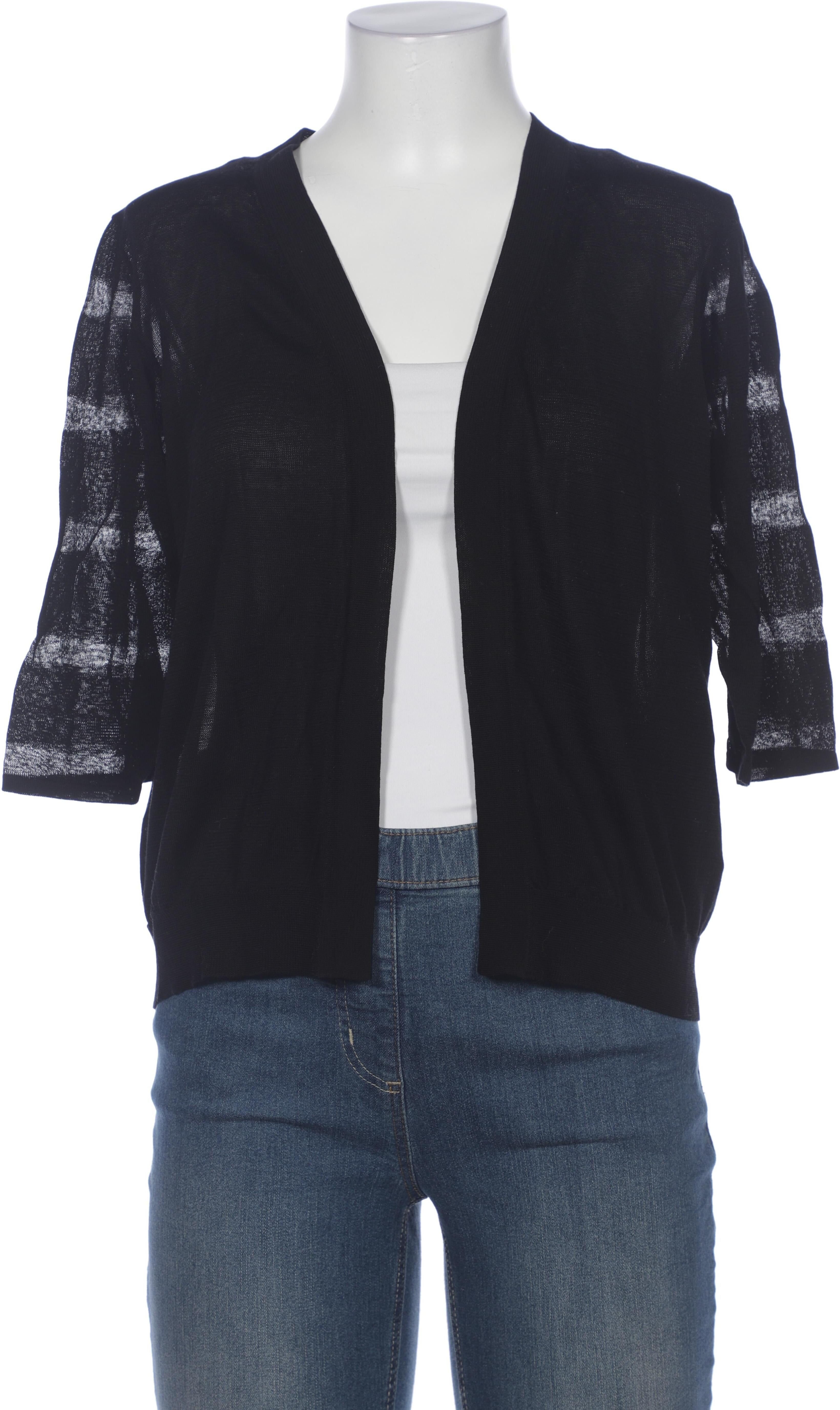 eve in paradise Damen Strickjacke, Schwarz, Gr. M, Baumwolle - Second Hand