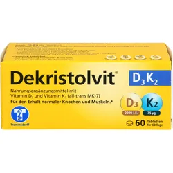 Dekristolvit D3K2 Tabletten 60 ST