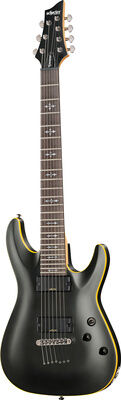 Schecter Demon 7-Satin Black Mattschwarz