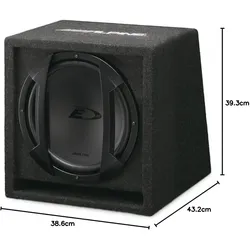 Alpine, Car HiFi Subwoofer, SBE-1244BR (650 W)