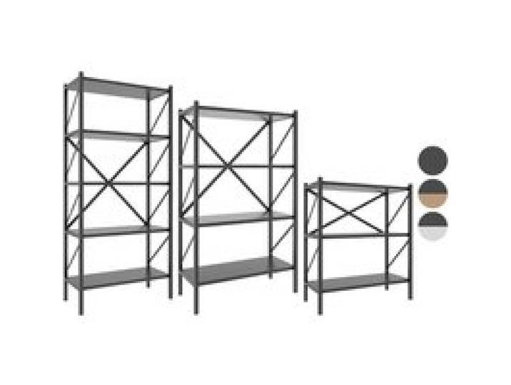VCM Étagère design industriel Insasi, 34 x 66 x 85/121/160 cm