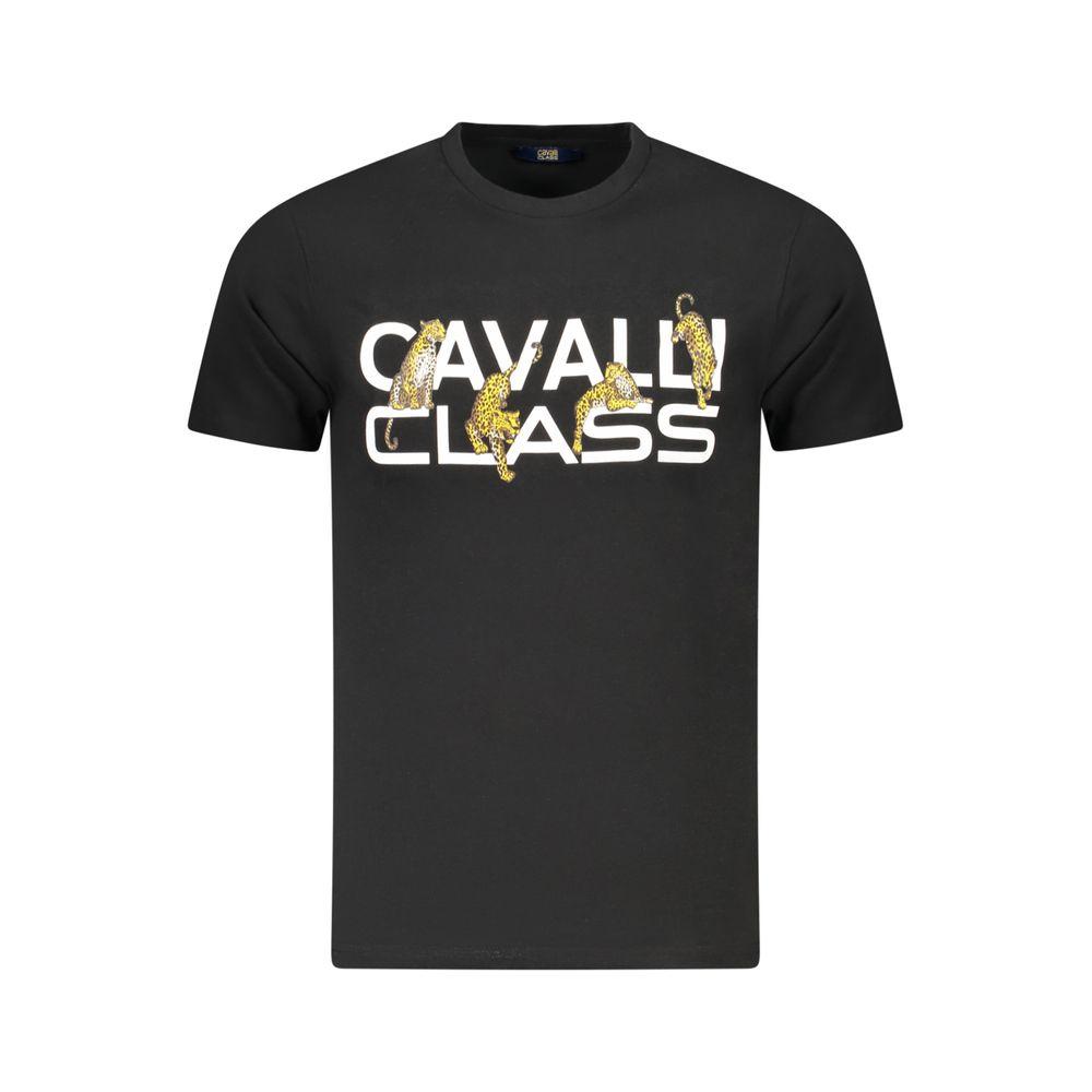 Gepard-Print Grafik T-Shirt
