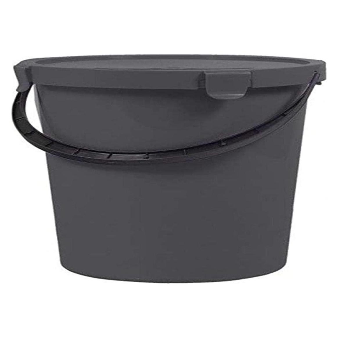 Plast team Bucket With Lid Berry Gray 5l PlastTeam (5 Stk.) (PT60780806)