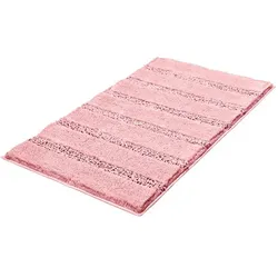 Kleine Wolke Badteppich Monrovia 60 x 100 cm Polyester Rosa Rose