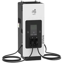 Schneider Electric EVD1S120TBBC7-G DC Ladestation 120kW, 2xCCS2 7,5m, 4G, ISO15118, IK10, IP55, C4, Display, MessEV EVD1S120TBBC7G