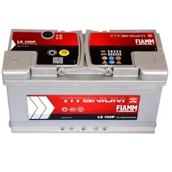 FIAMM Autobatterie Blei-Säure 12V 100Ah 870A rechts 353x175x190 mm