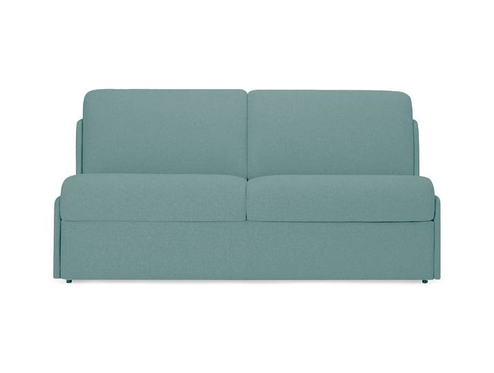 MARSEILLE - Canapé convertible 3 places - Tweed, Vert deau