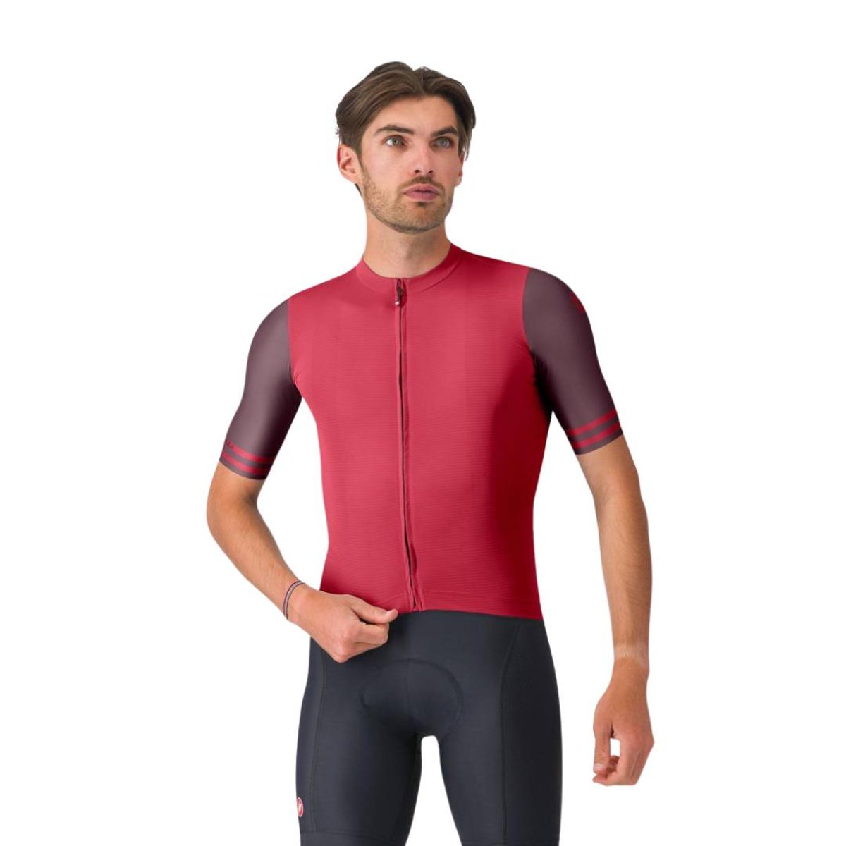Jersey Castelli Prologo Lite 2 Vermelho, Tamanho XL Homem