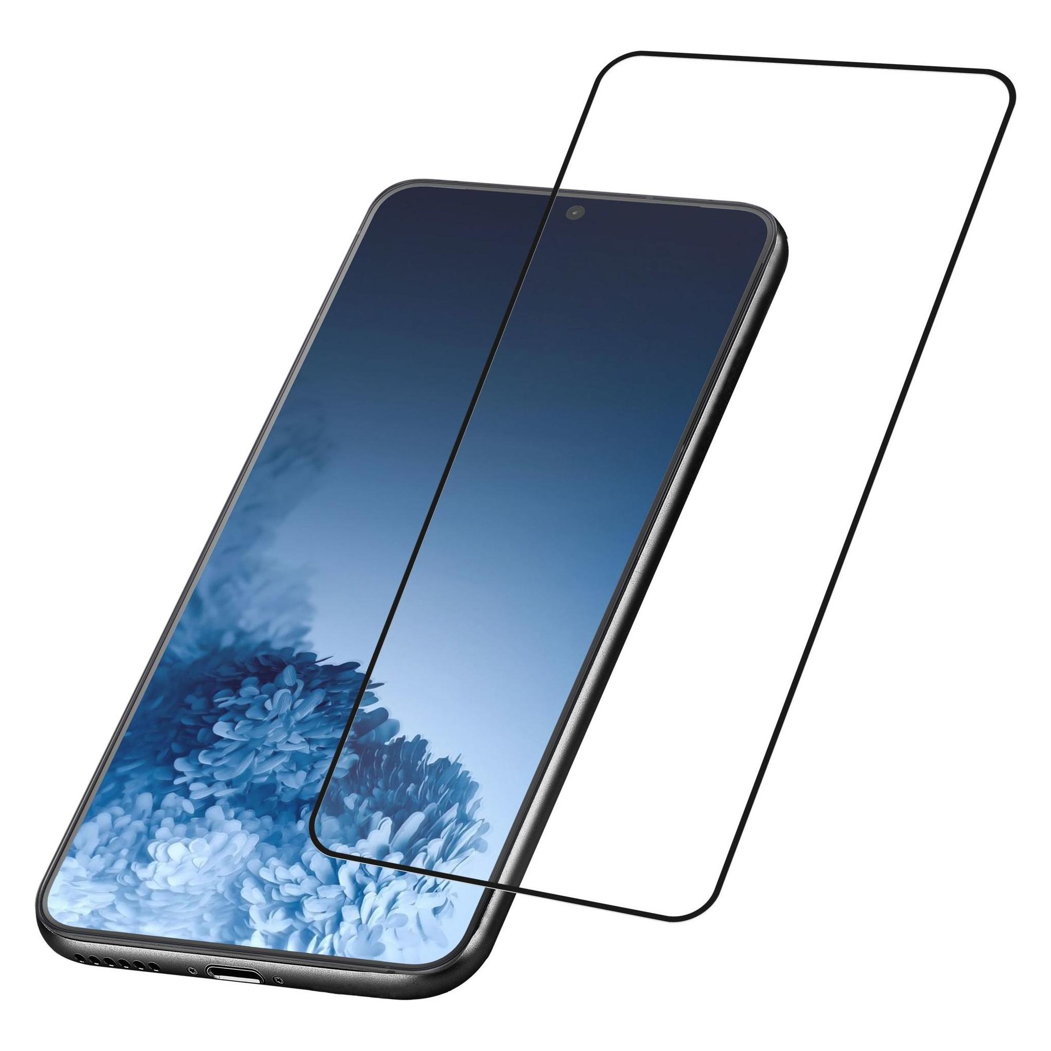 Cellularline Impact Glass Capsule - Galaxy S21+ (1 Stk., Samsung Galaxy S21) (TEMPGCABGALS21PLK)