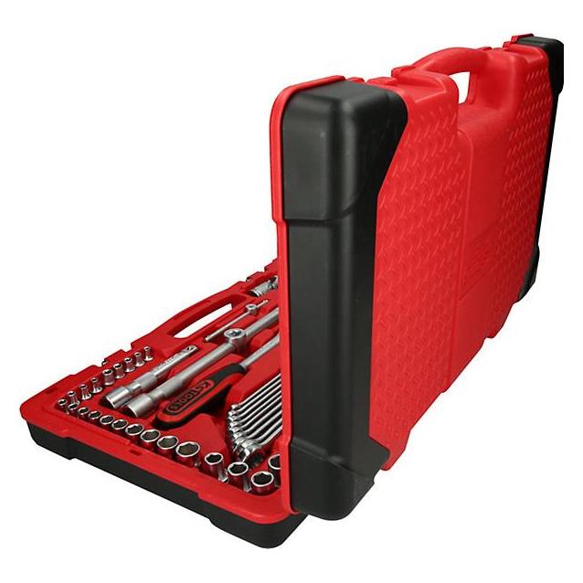 KS Tools 1/4" + 1/2" Steckschlüssel-Satz, 151 Teile, umschaltbar (951.0751)