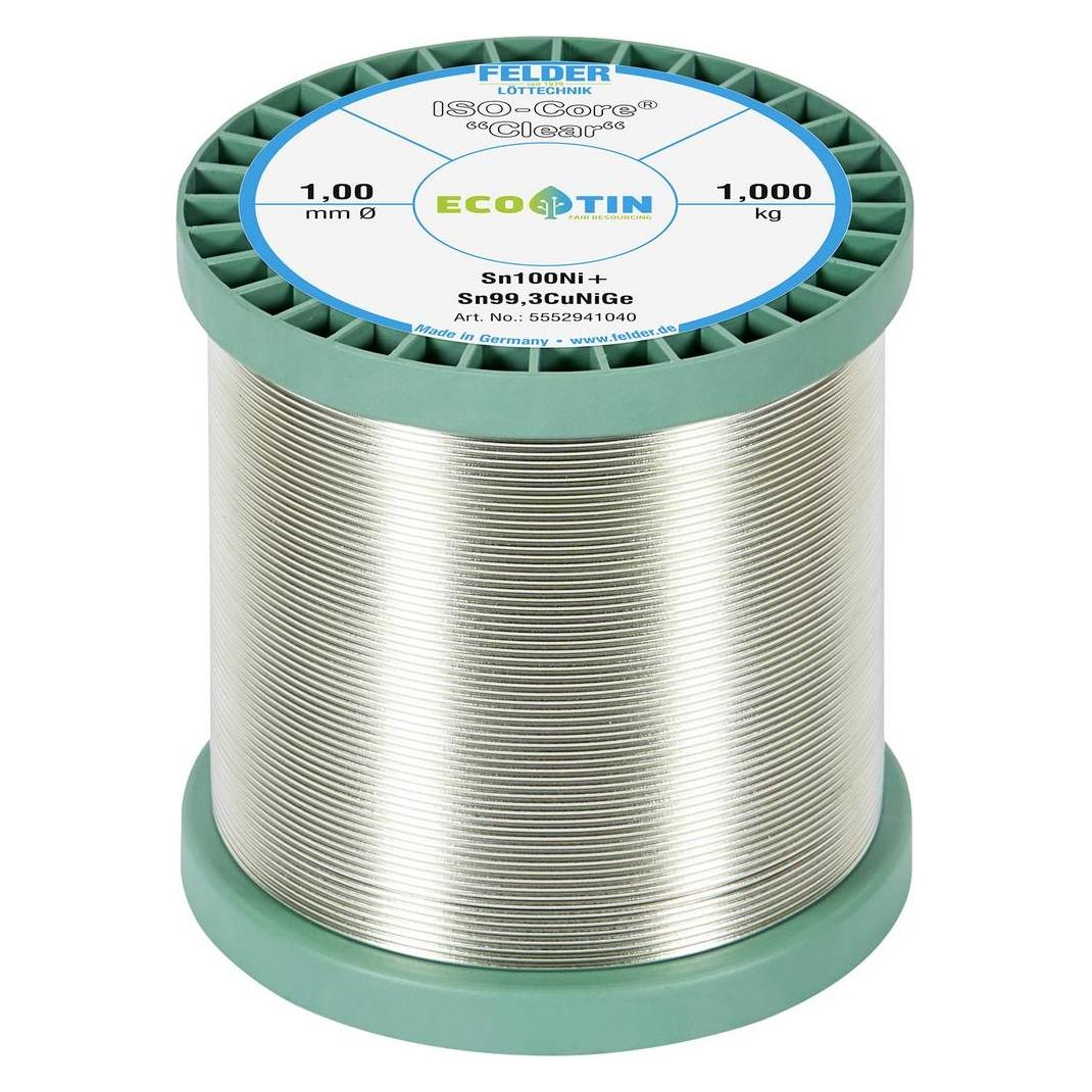 Felder Lottechnik ISO-Core Clear Sn100Ni+ (Lötzinn) (5552941040)