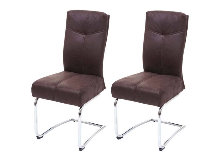 ESSZIMMERSTUHL Braun 2er-Set
