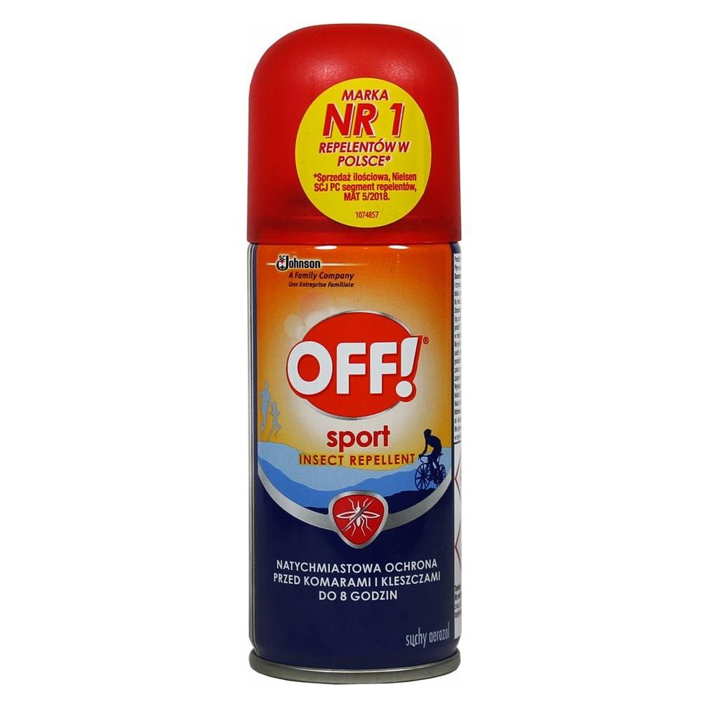 SCJohnson Off! Spray Przeciw Insektom Sport Repelent 100ml (36886445)