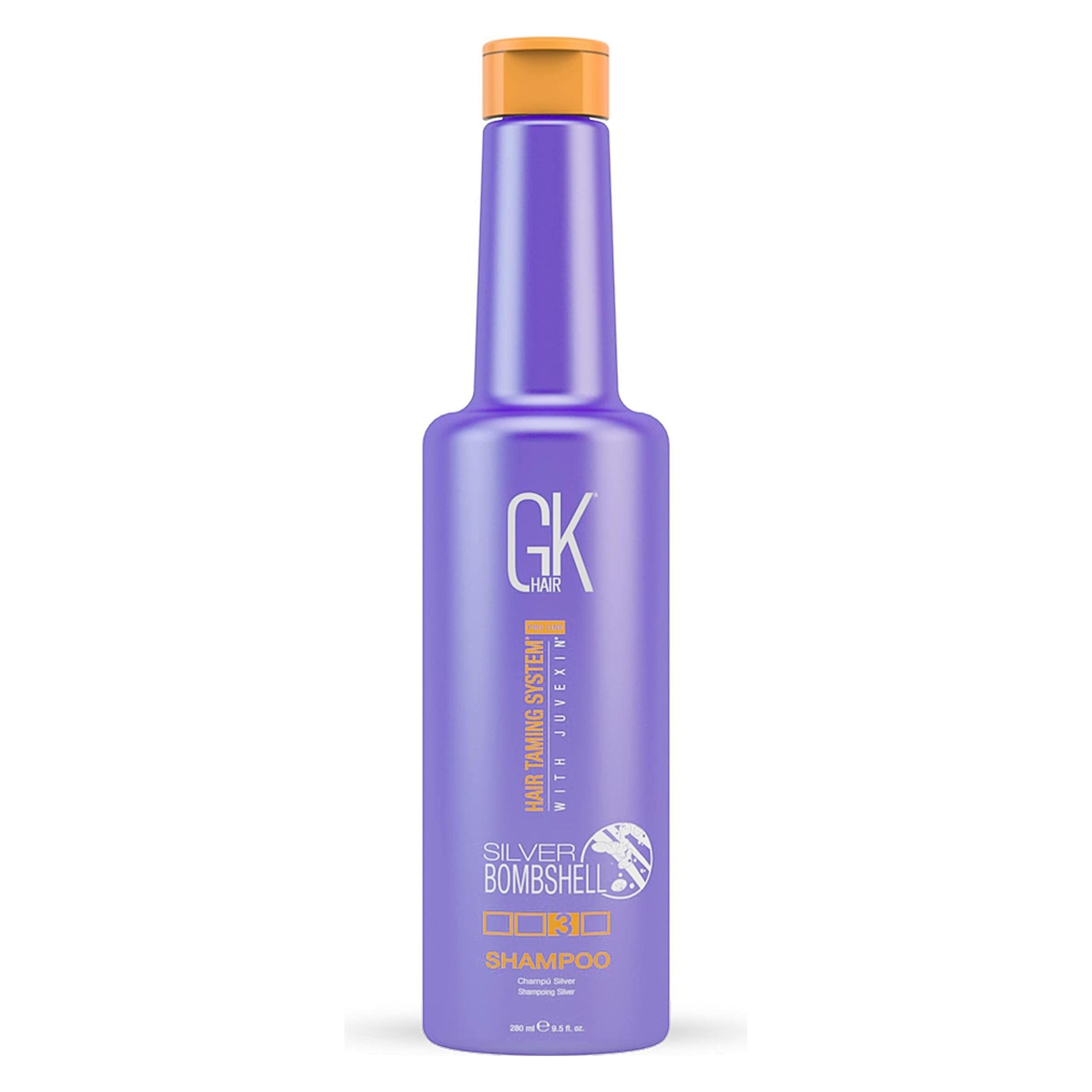 Gk Hair Silver Bombshell Shampoo (Flüssiges Shampoo, 275 ml) (GKH-GDE-SBS-280)