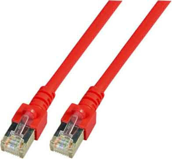 EFB-Elektronik Câble patch Cat.5e 2xRJ45 avec SF/UTP EC5000 1m rouge ; efb_elektronik (K5458.1)