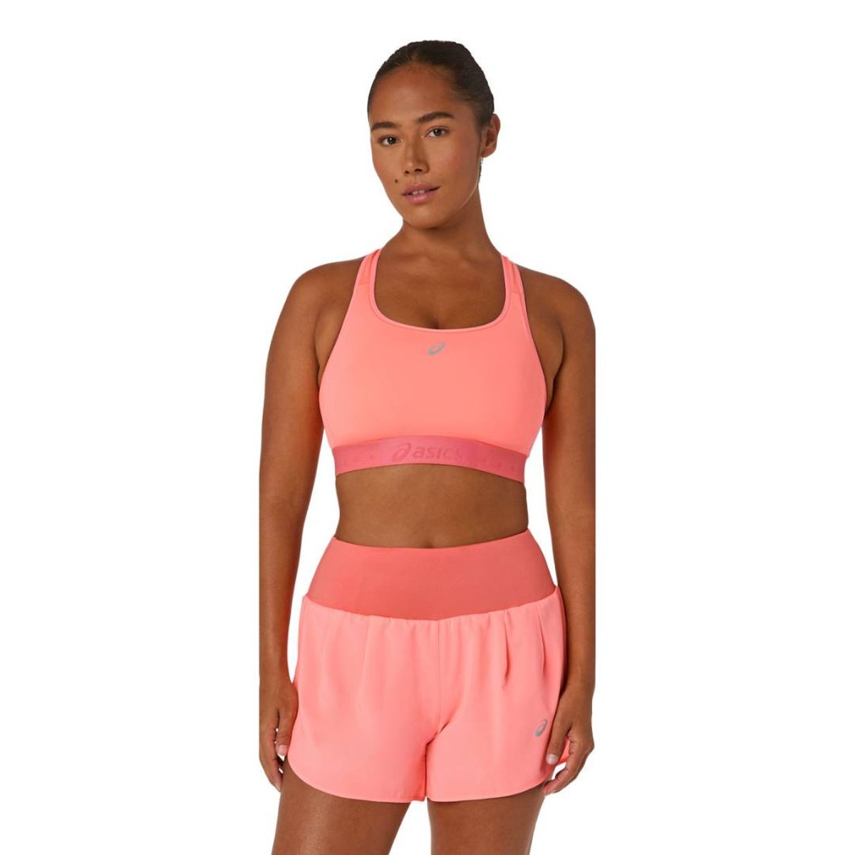 Sutiã Asics Road Compression Rosa, Tamanho M Mulher