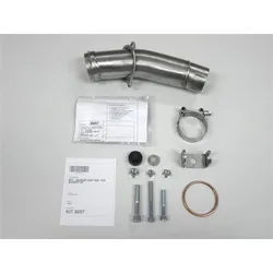 IXIL Adapterrohr Suzuki GSF 650 / GSX 650 F Edelstahl