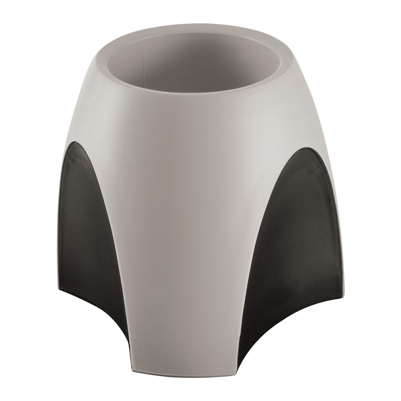 HAN Stiftehalter Delta grau/schwarz Polystyrol 6,5 x 4,9 x 8,8 cm