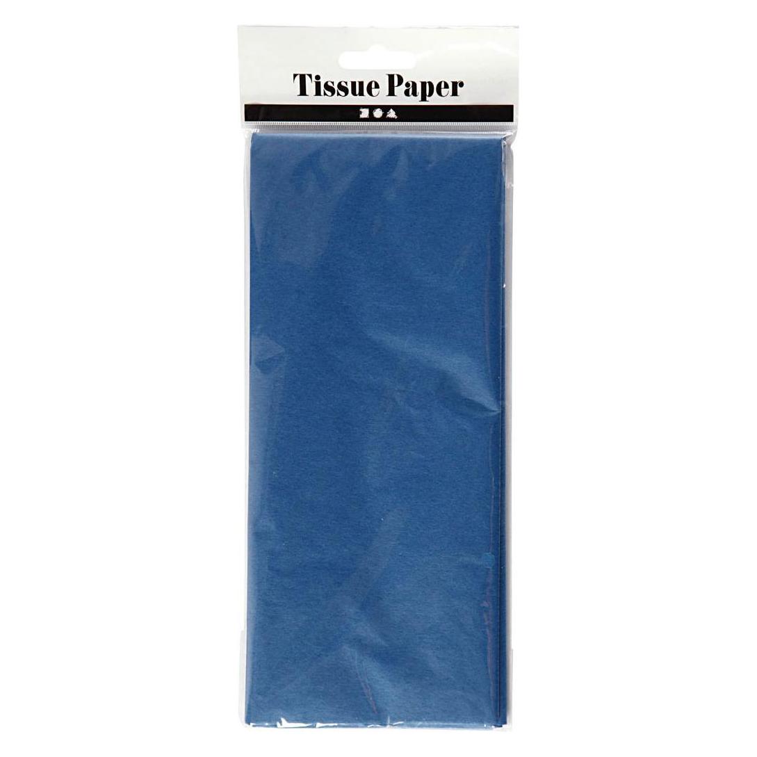 Creativ Company Seidenpapier Blau 10 Blatt 14 gr, 50x70cm (10x) (5712854199377)