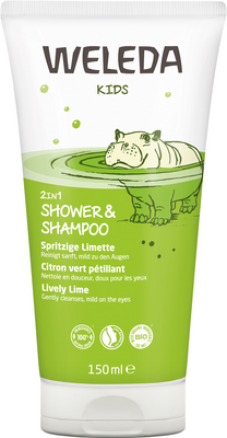 WELEDA AG WELEDA Kids 2in1 Shower & Shampoo spritzig.Limette 150 ml 12387375
