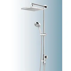 Schulte  DuschMaster  Rain  I  Classic  Plus  mit  Umsteller  Kopfbrause  eckig