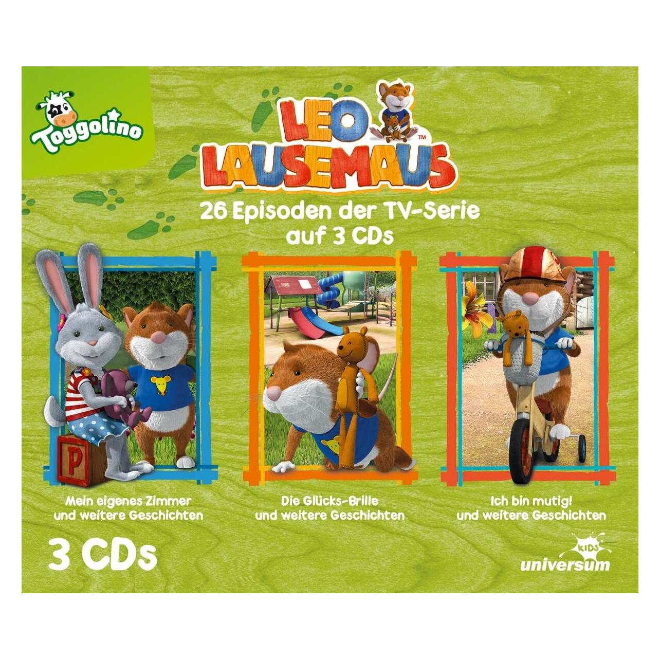 Leonine Leo Lausemaus Hörspielbox 3 (Deutsch) (22910037)