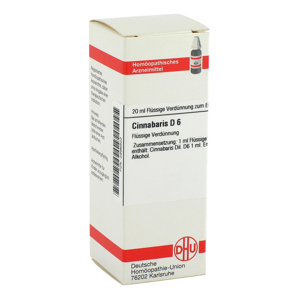DHU-Arzneimittel GmbH & Co. KG Cinnabaris D6 Dilution 02896822