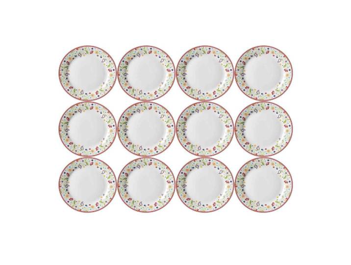SPEISETELLER Shanti bunt ø 27 cm 12er Set