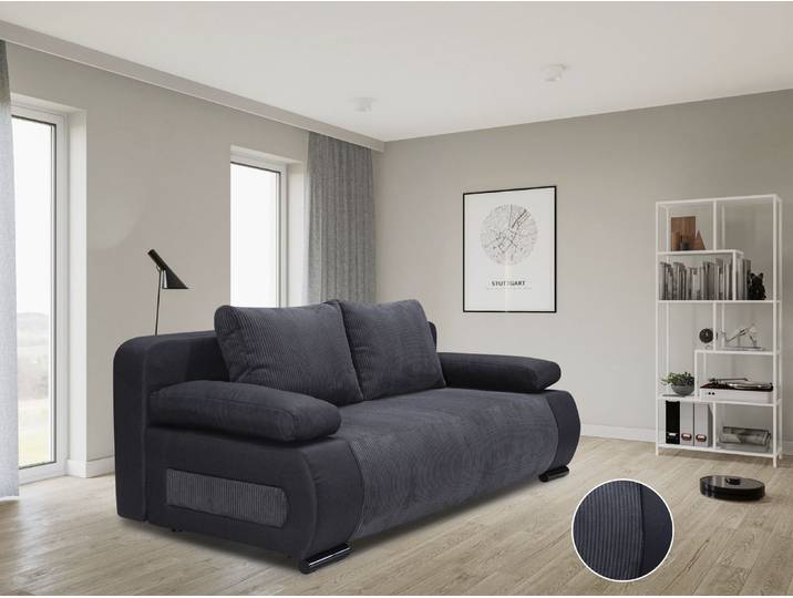 COLLECTION AB Moritz B: 200 cm, Liegefl. 142x200 cm Gästebettfunktion, frei stellbar, Wohnkomfort