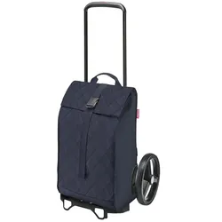 reisenthel Einkaufstrolley   ¦ blau ¦ Polyester,Kunststoff ¦ Maße (cm): B: 34 H: 55 T: 22.0