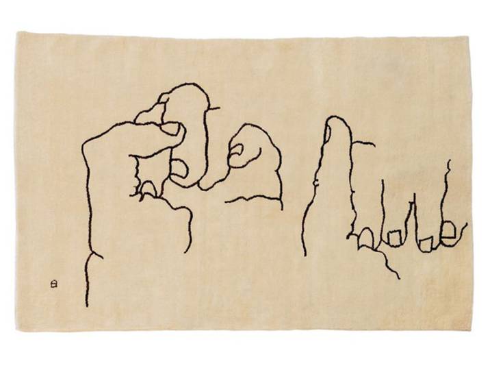NANIMARQUINA tapis MANOS CHILLIDA COLLECTION (170x275 cm - Laine)