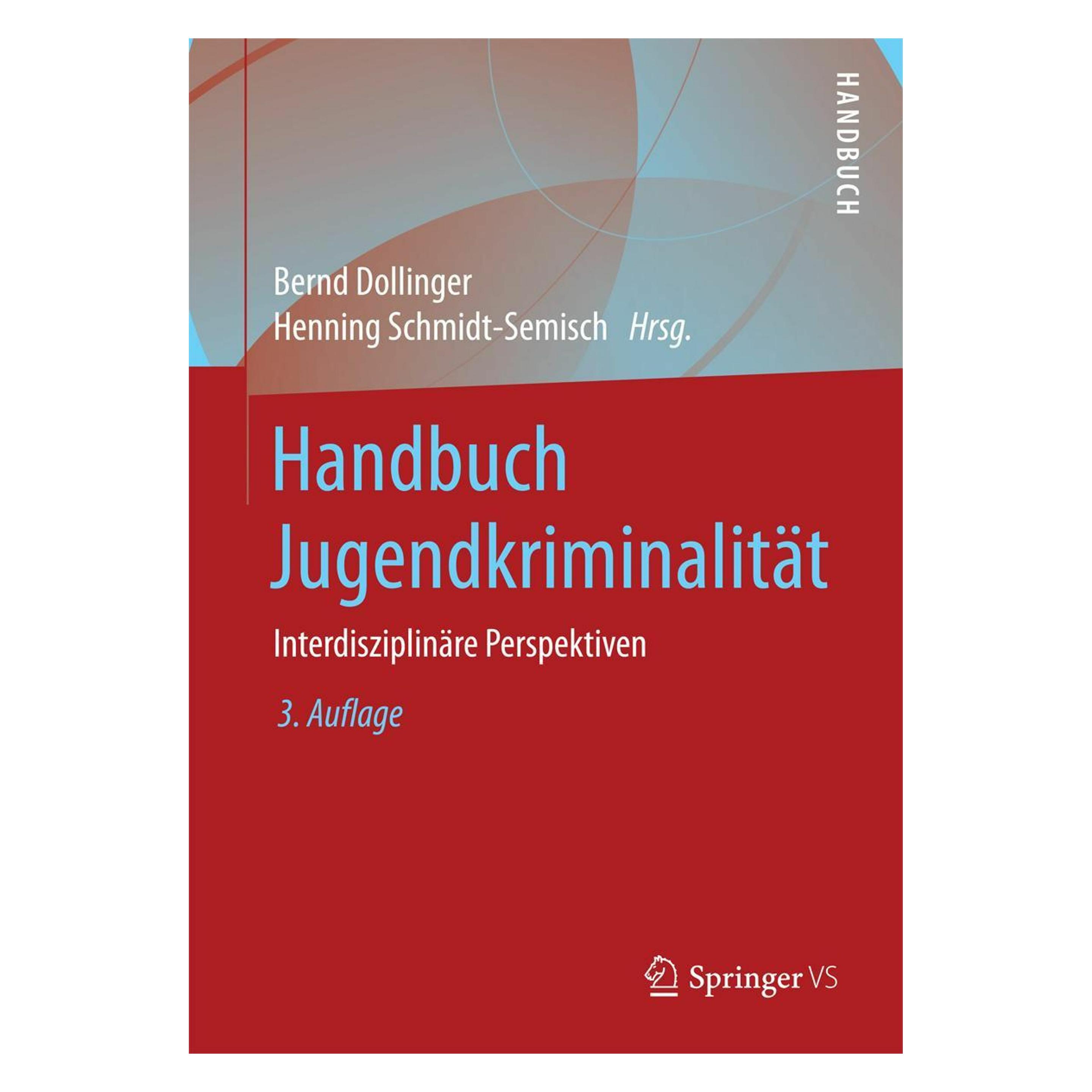 Springer Handbuch Jugendkriminalität (Deutsch, Hardcover, Bernd Dollinger, Henning Schmidt-Semisch) (9783531199528)