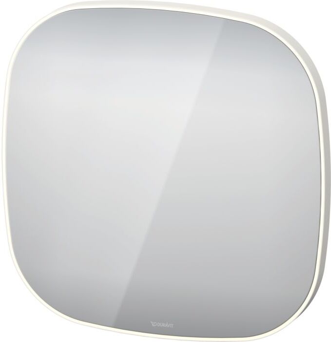 Duravit Zencha Lichtspiegel ZE7066000000000 70 x 70 x 5 cm, 29 W, ohne Spiegelheizung, LED, weiß