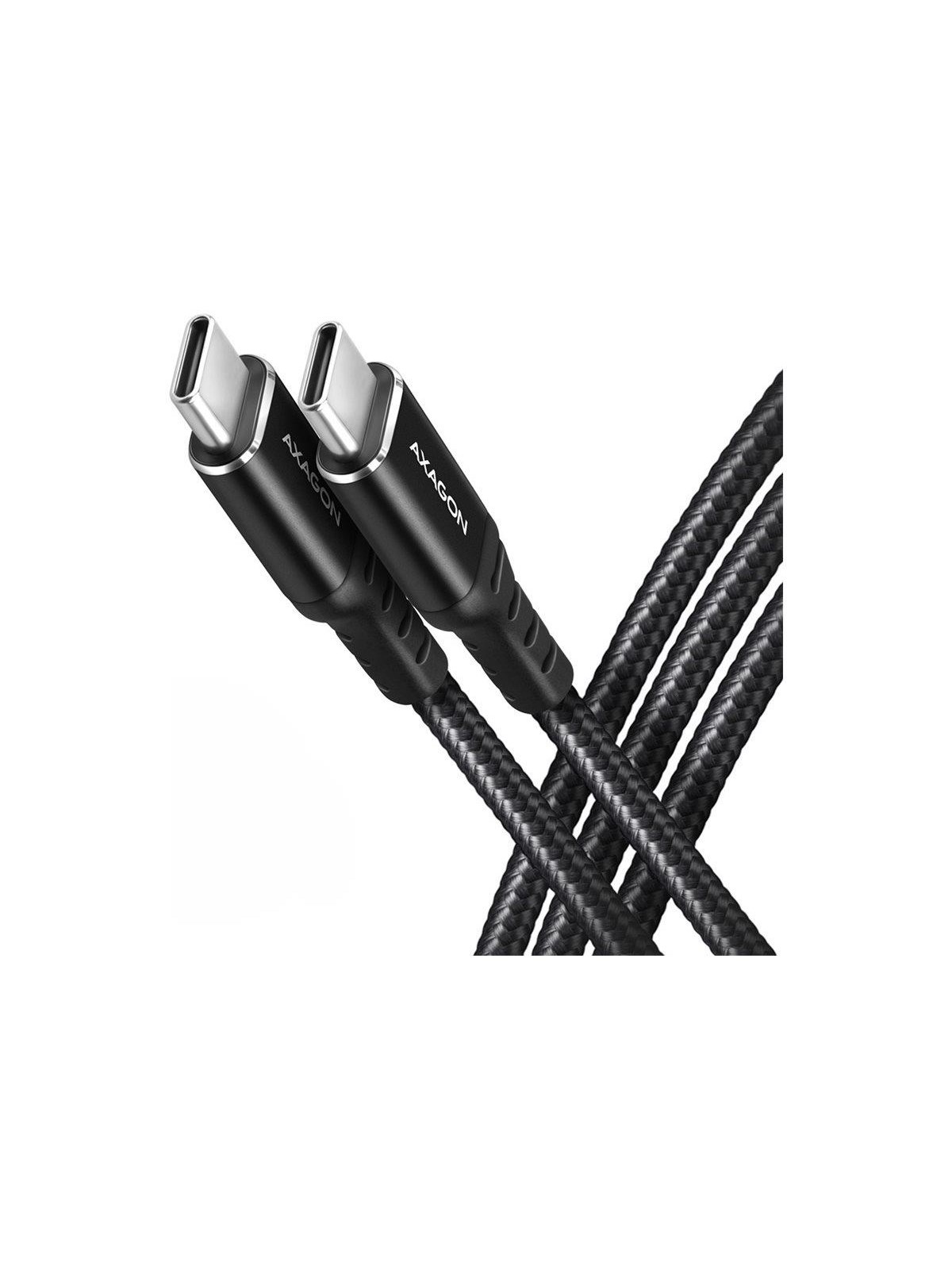 AXAGON BUCM-CM10AB - USB-C-Kabel - 24-poliger USB-C auf 24-poligen USB-C