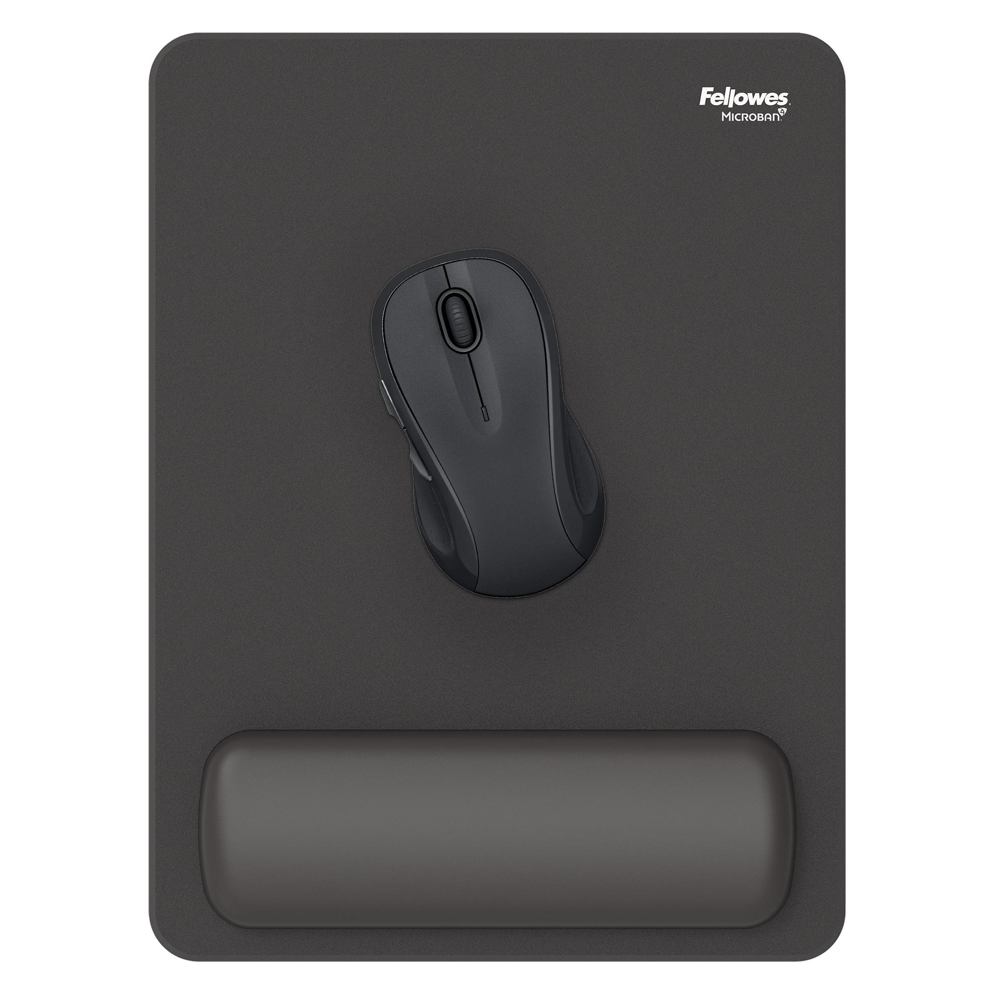 Fellowes Breyta XL Mauspad schwarz mit Handgelenkauflage (XL) (100142560)