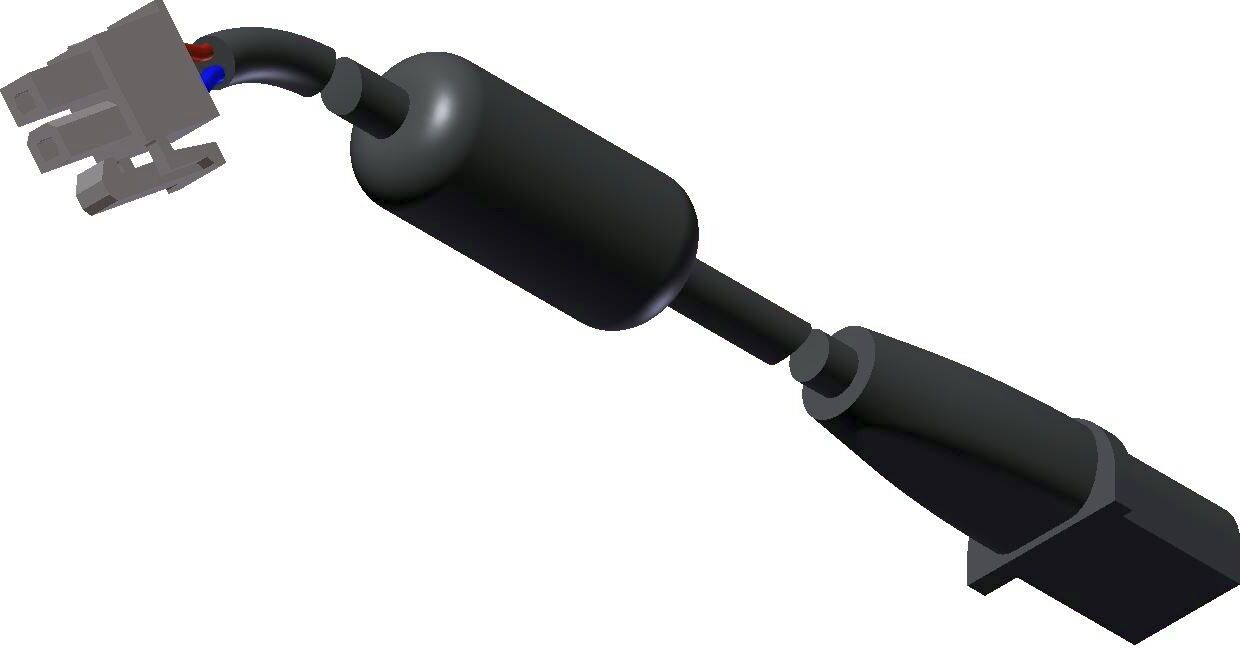 Câble Wolf Grundfos UPER/UPML PWM 2748120 Longueur : 1700 mm