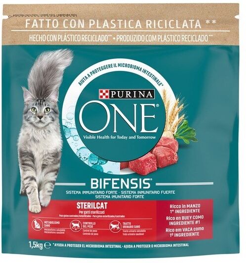 Purina Friskies Pienso para gatos adultos Friskies salmón 4 Kg.