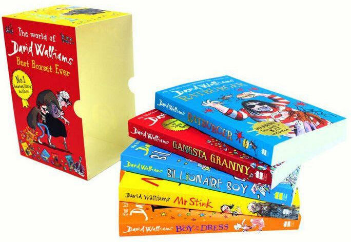 HARPERCOLLINS David Walliams Series 1 - Best Boxset Ever 5 Books Collection Set Billionaire Boy Mr Stink The Boy..