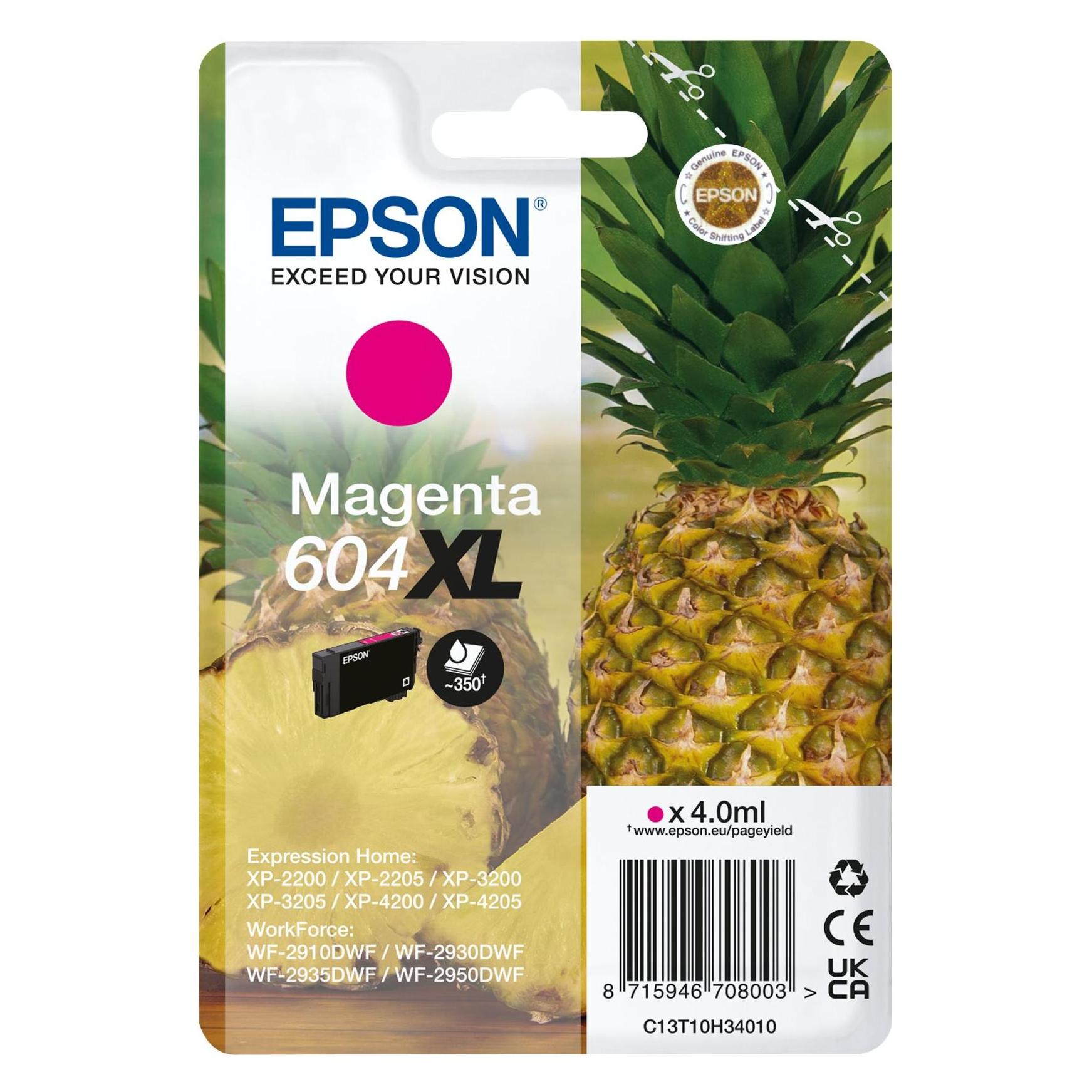 Epson Ink/604XL 603XL Starfish MG SEC (M) (C13T10H34020)