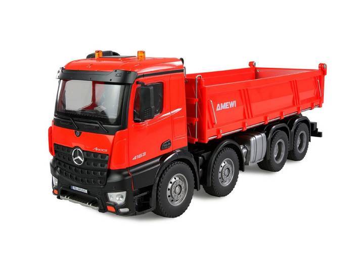 Amewi RC-LKW Mercedes-Benz Arocs Muldenkipper 1:18 RTR 4WD Baustellenfahrzeug