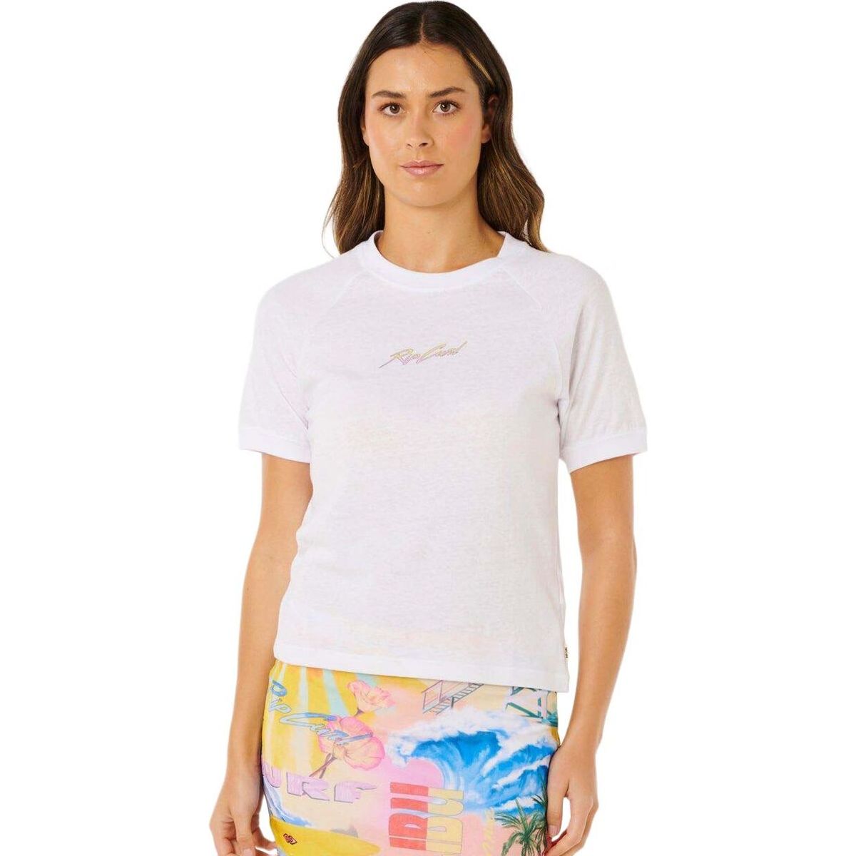 RipCurl Hayley O Fitted Tee optical white (3262) XS 0MQWTE-3262-XS