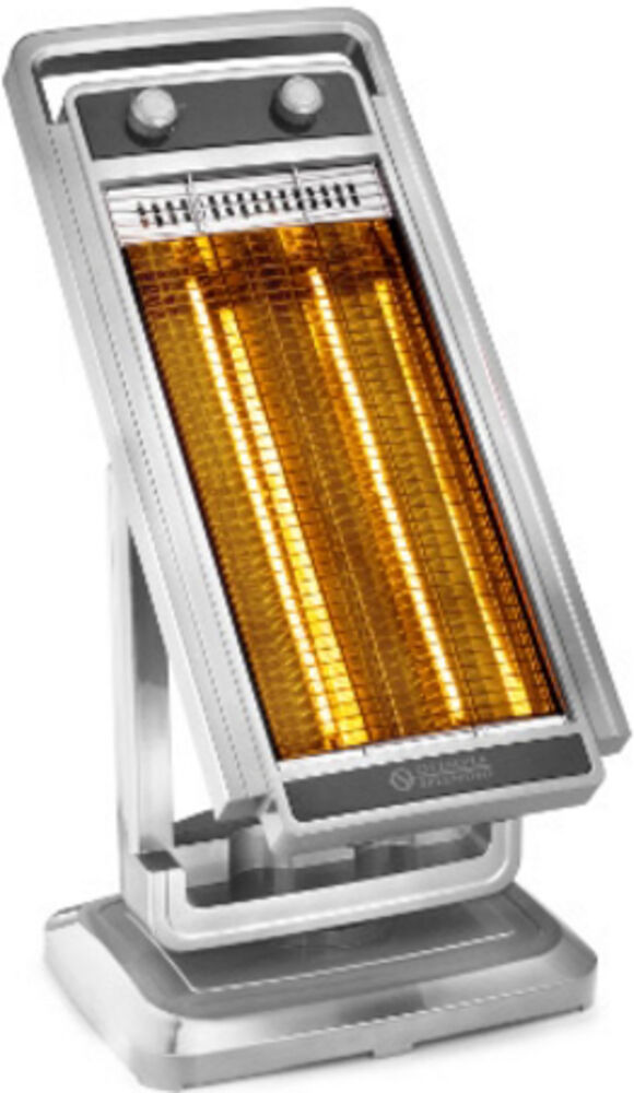 Splendid Stufa Alogena 1100W 2Lampade Oscillante E Orientabile
