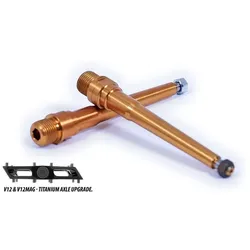 DMR V12 V2 Pedal Ti-Achse, 9/16", Paar