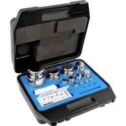 Kern 323-084 Gewichtssatz, F1, 1 mg - 5 kg, Knopf, Edelstahl poliert, im Kunststoffkoffer