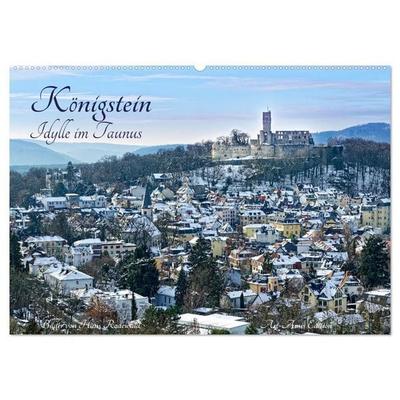 Königstein - Idylle im Taunus (Wandkalender 2027 DIN A2 quer), CALVENDO Monatskalender