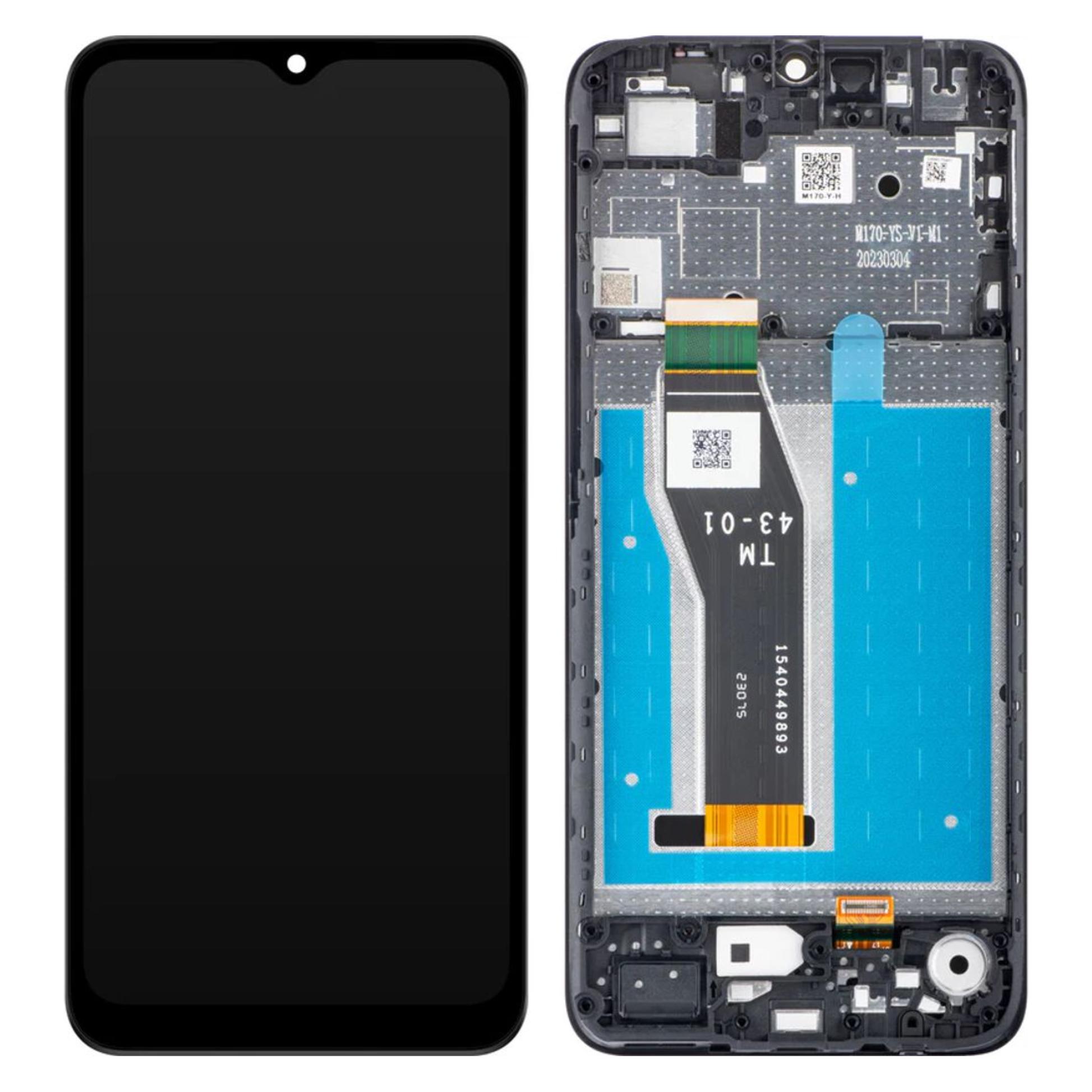 Motorola LCD + Touch + Frame für XT2345 Moto E13 - cosmic black (5D68C22340)