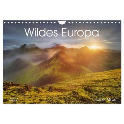 Wildes Europa 2027 (Wandkalender 2027 DIN A4 quer), CALVENDO Monatskalender