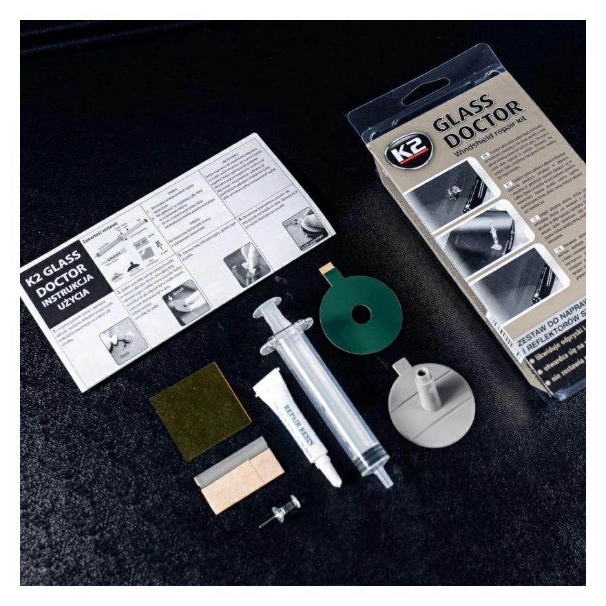 K2 Glass Doctor universal repair kit for car windows (40960396)